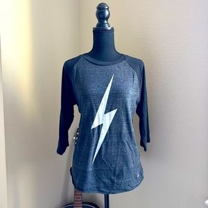 Aviator Nation Bolt Baseball Tee